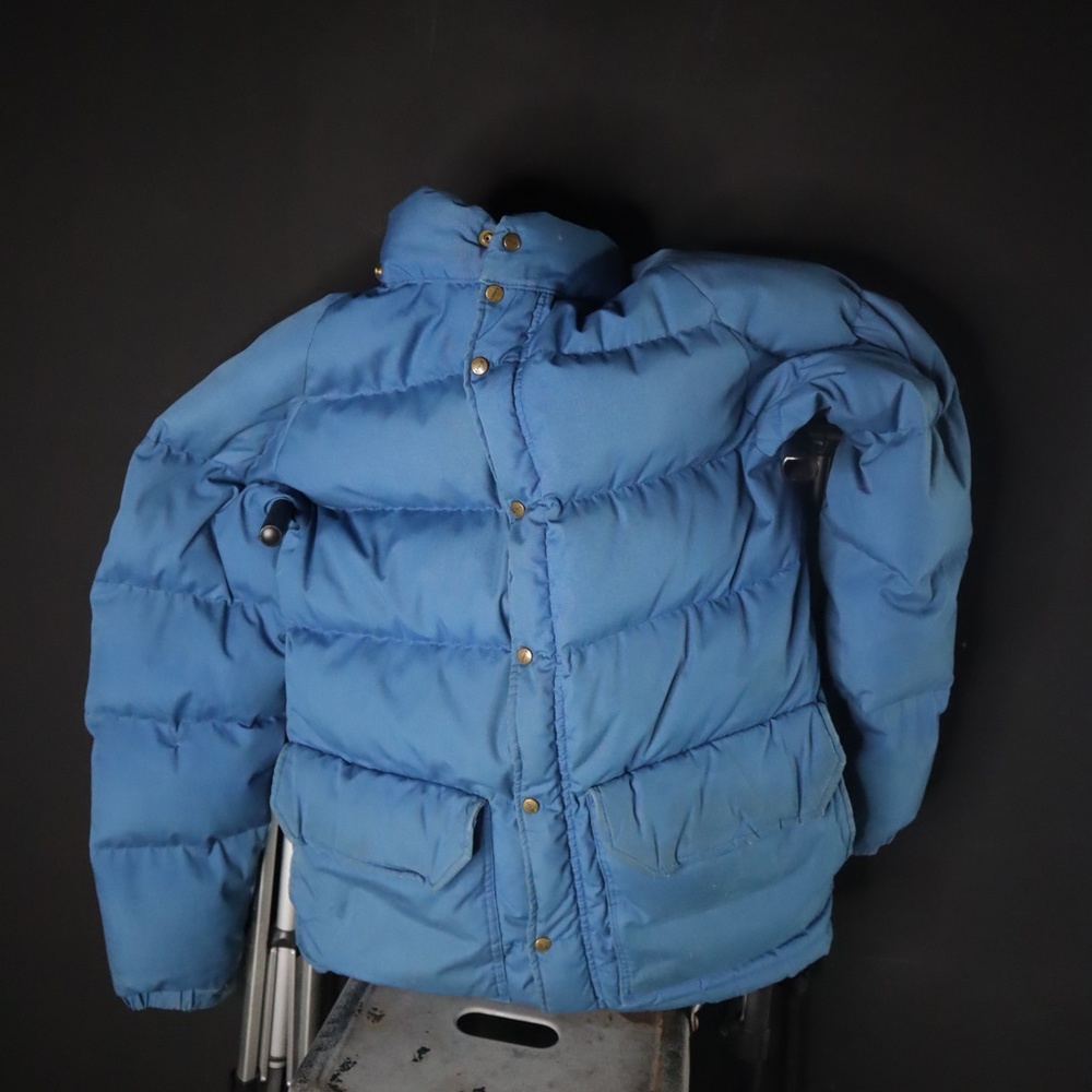 Blue Puffer Jacket by Camp 7